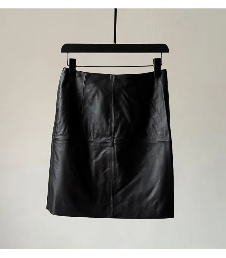 Zara - Minirock aus echtem Leder