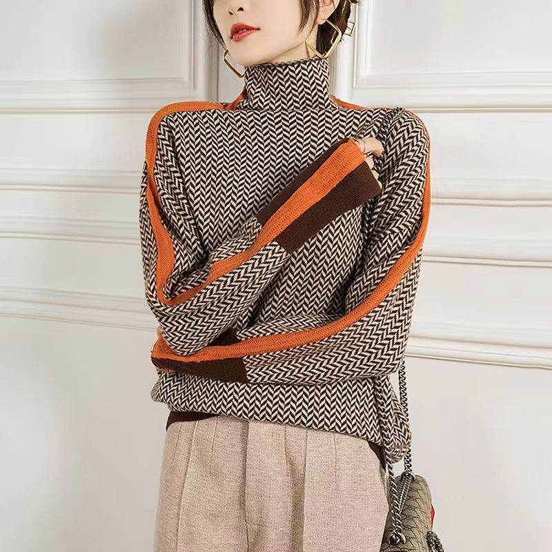Jade - Jersey de cuello alto