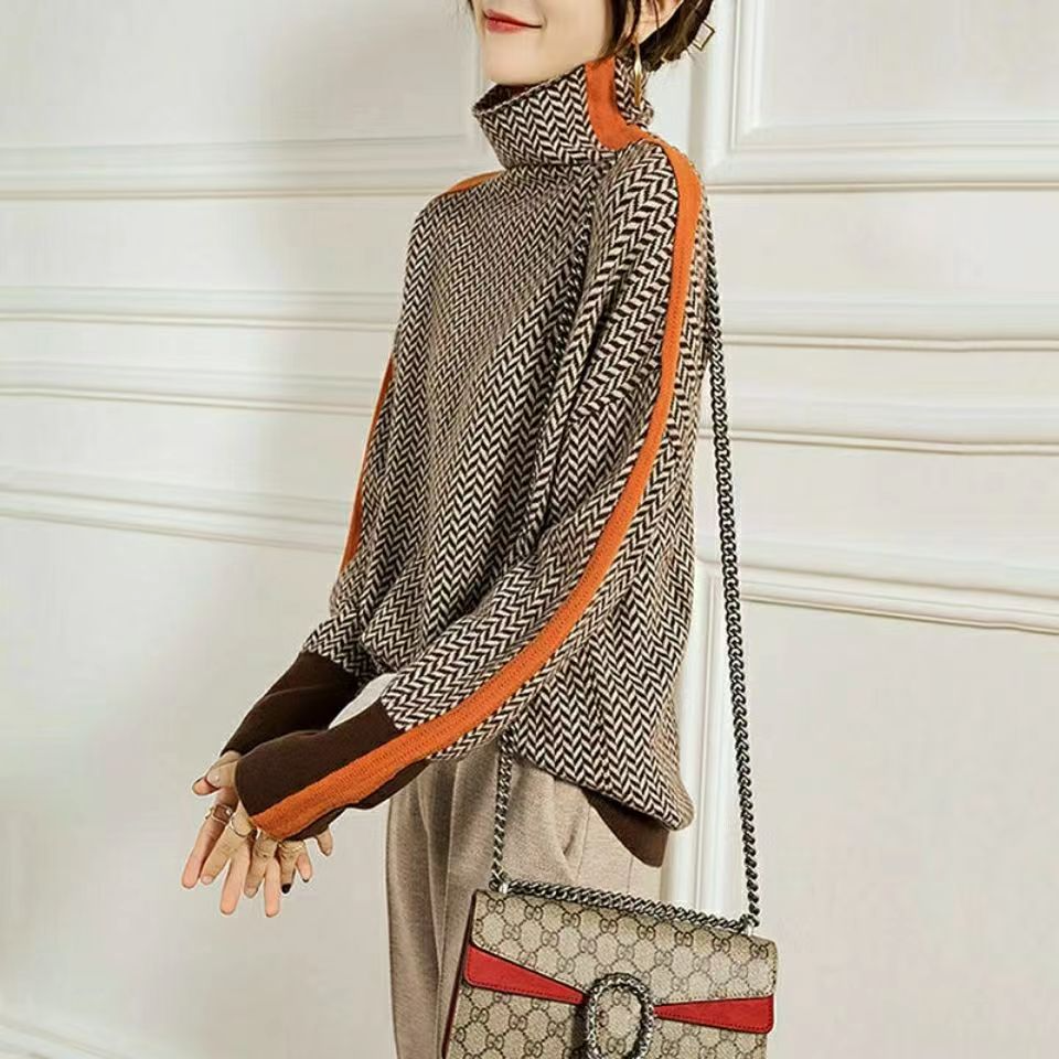 Jade - Jersey de cuello alto