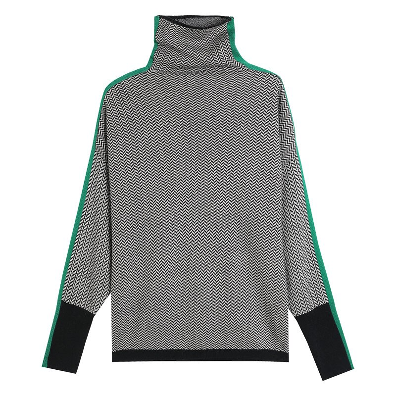 Jade - Jersey de cuello alto