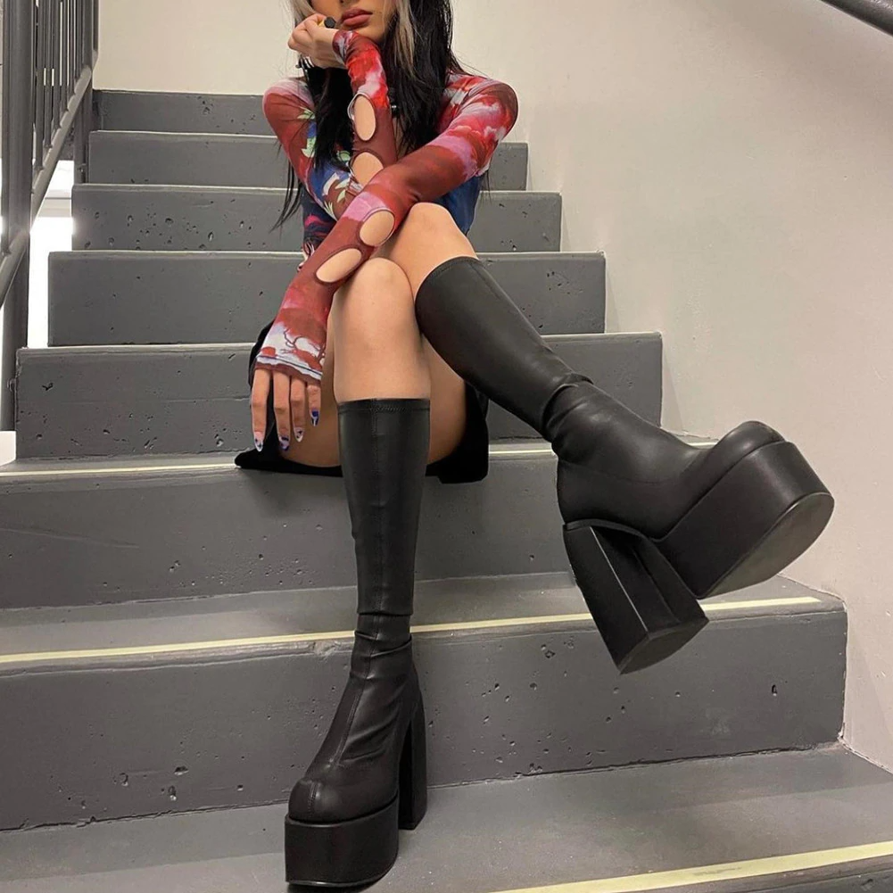 Camila - Botas de tacón