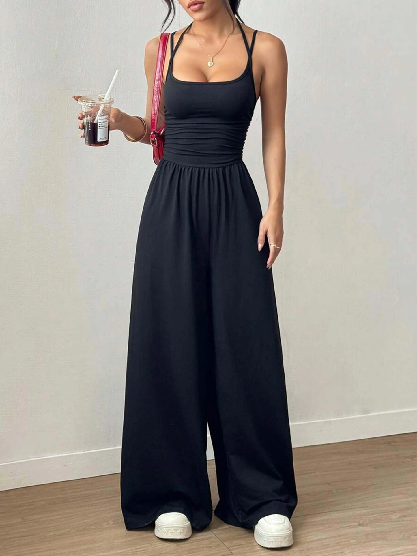Marta - Mono Halter Negro