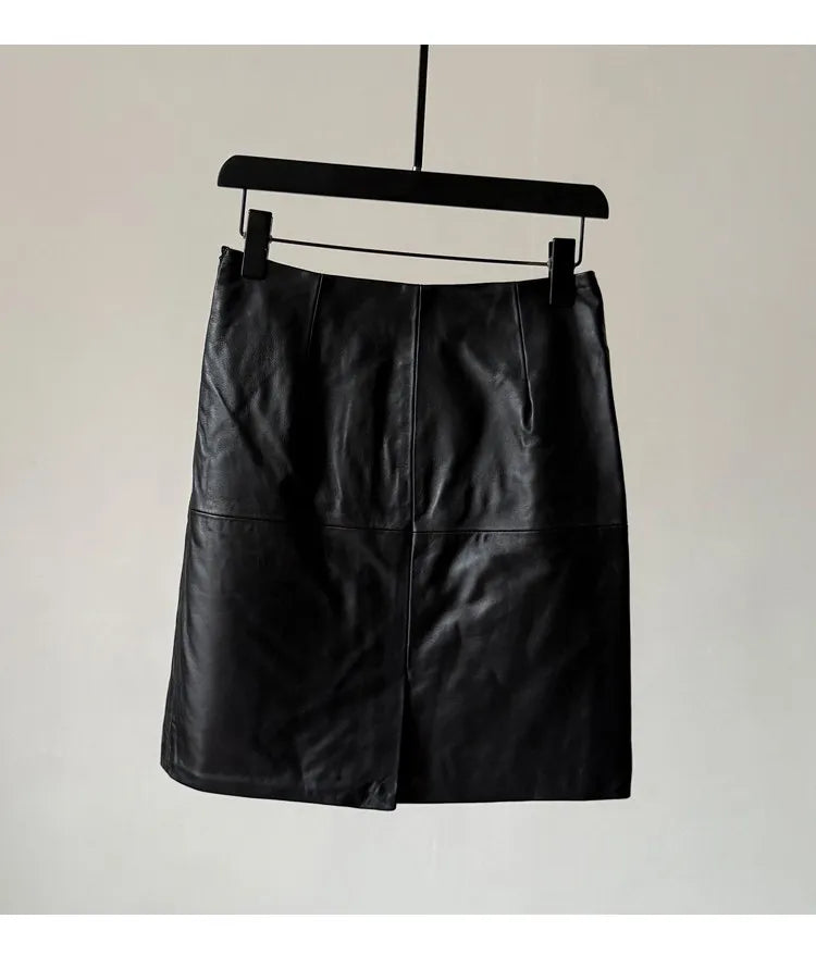 Zara - Minirock aus echtem Leder