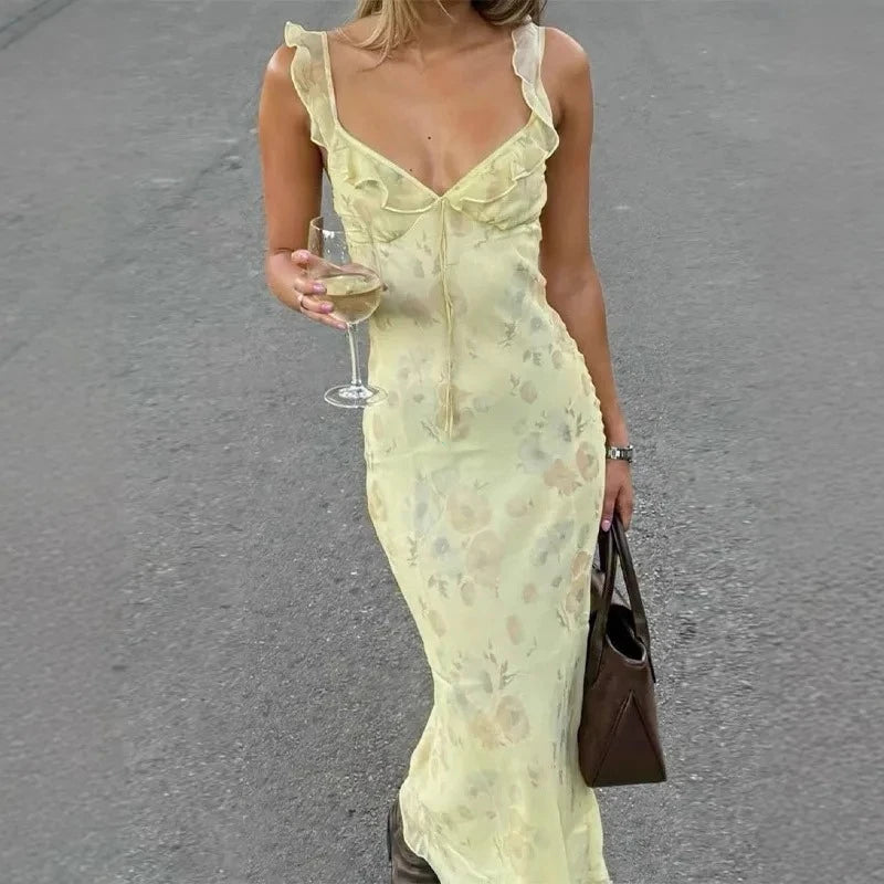 Brisa - Vestido Floral de Playa